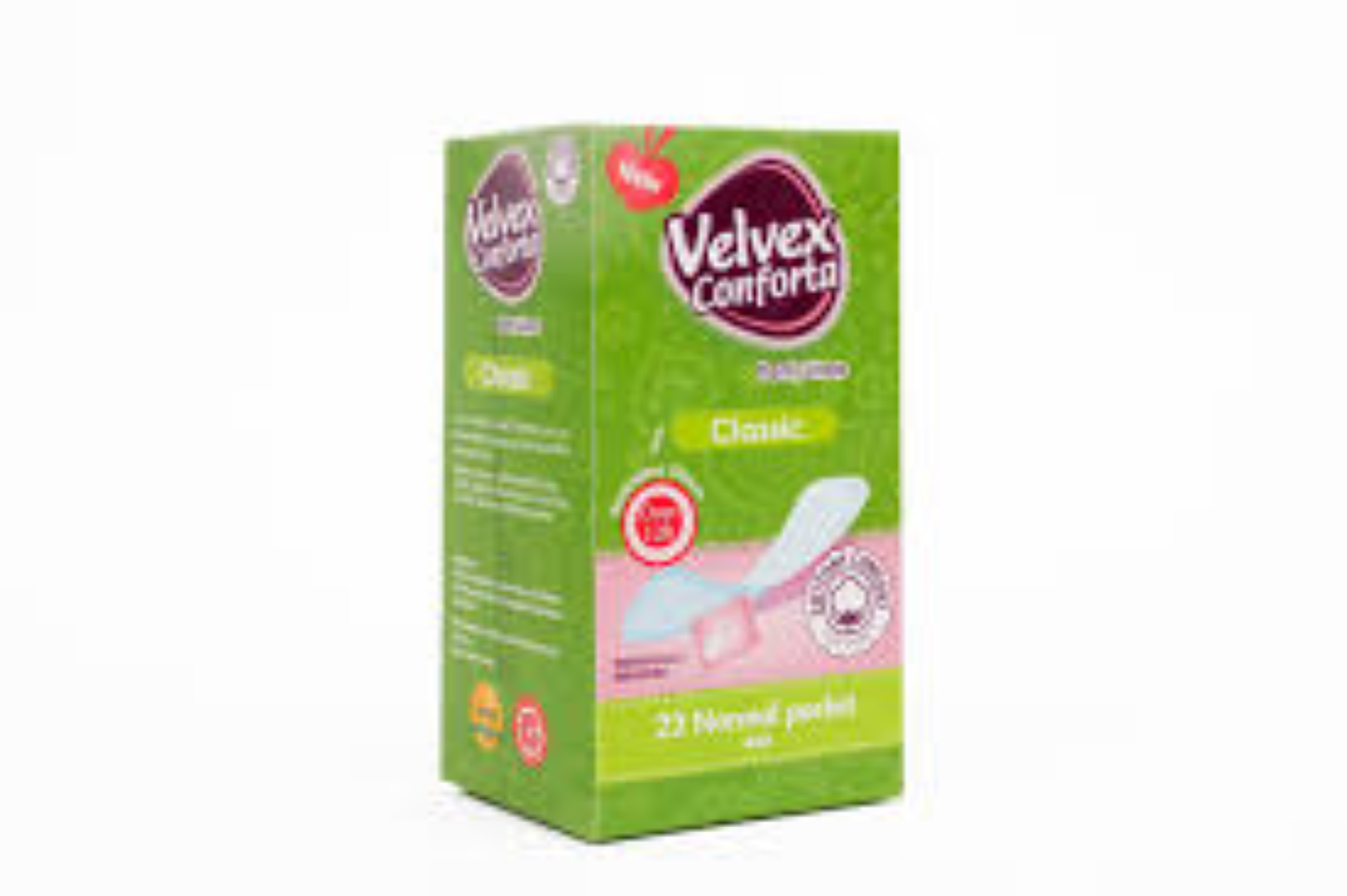 VELVEX CONFORTA PANTY LINERS NORMAL POCKET